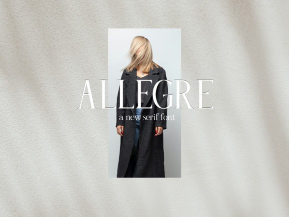 Allegre: A Nostalgic Serif for Modern Design