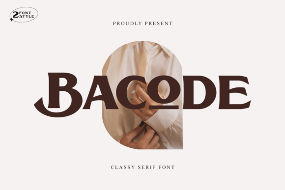 Bacode: A Vintage Serif Font for Web Design