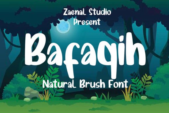 Bafaqih: A Bold Script for Branding