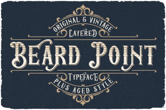 Beard Point: A Vintage Font for Timeless Design