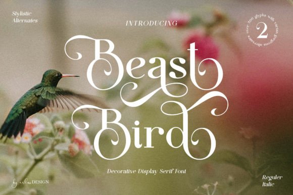 Beast Bird: A Vintage Serif for Creative Campaigns