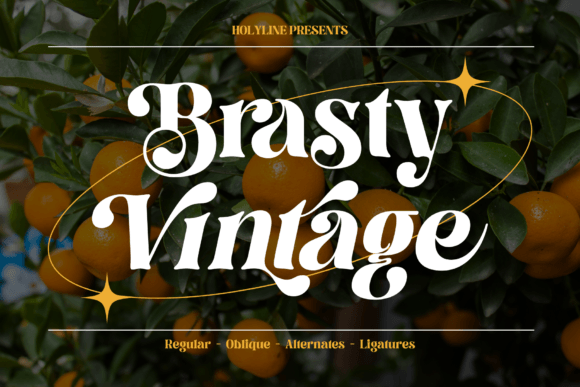 Brasty Vintage: A Timeless Serif Font