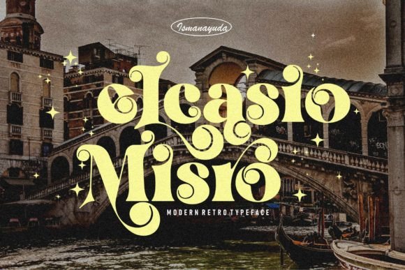 Elcasio Misro: A Timeless Serif Font
