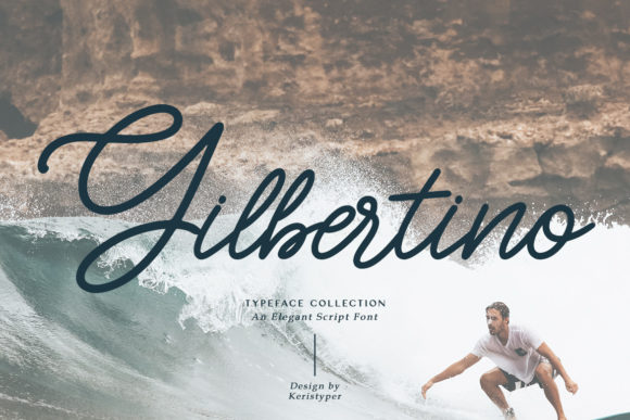 Gilbertino: A Script Font for Elegant Design