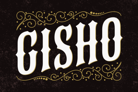 Gisho: A Vintage Font for Timeless Design