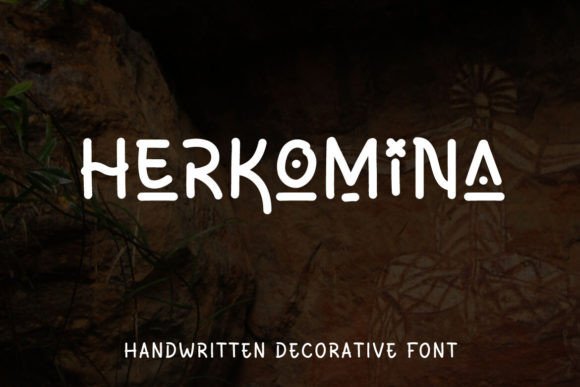 Herkomina: A Decorative Font for Impactful Design