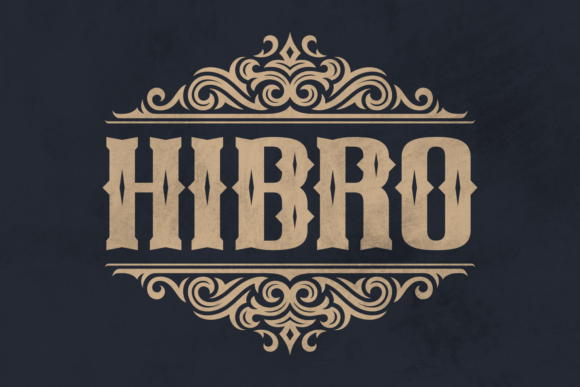 Hibro: A Bold Blackletter for Creative Campaigns