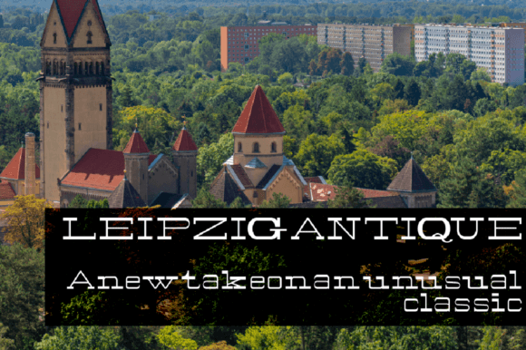 Leipzig Antique Bold Italic: A Font for Business Style