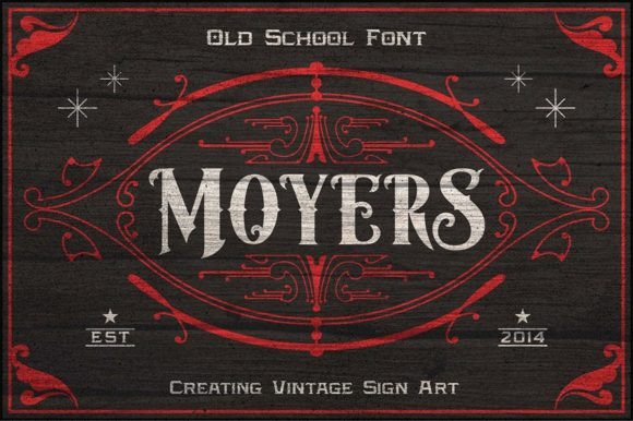 Moyers: A Bold Blackletter for Designers