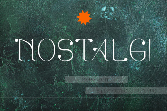 Nostalgi: A Serif Font with Nostalgic Charm
