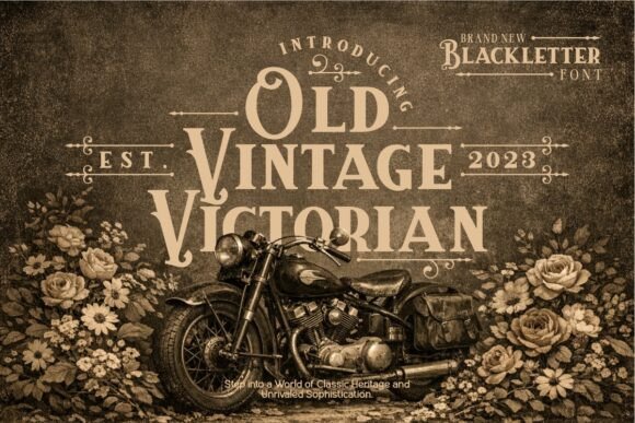 Old Vintage Victorian Font