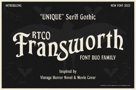 Rtco Fransworth: A Serif Font for Timeless Design