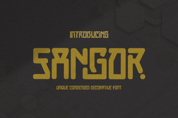 Sangor: A Vintage Font for Business Branding